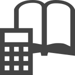 Calc Book SVG Icon
